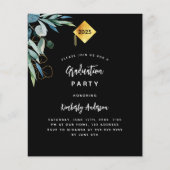 Einladung zur Party im Rahmen der Initiative "Blac Flyer (Vorne)