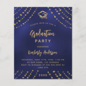 Einladung zur Party zum Abschluss des Navy Blue-Go (Vorderseite)