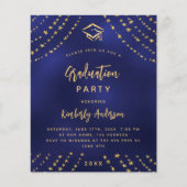 Einladung zur Party zum Abschluss des Navy Blue-Go Flyer (Vorne)