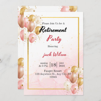 Einladung zur Pensionierung