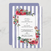 Einladung zur persischen Violethochzeit (Vorne/Hinten)