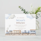 Einladung zur Personalisierten Einladung von Züric (Stehend Vorderseite)