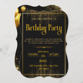 Einladung zur personalisierten Geburtstagspartei