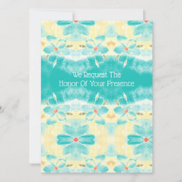 Einladung zur personalisierten Hochzeit