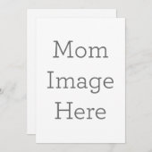 Einladung zur personalisierten Mama (Vorne/Hinten)