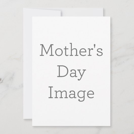 Einladung zur personalisierten Mutter (Vorderseite)