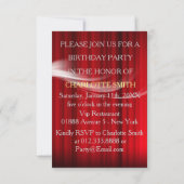 Einladung zur personalisierten Venezianischen Mask (Rückseite)