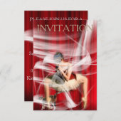 Einladung zur personalisierten Venezianischen Mask (Vorne/Hinten)