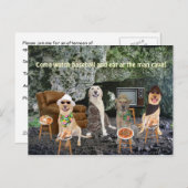 Einladung zur persönlichen Höhle (Vorne/Hinten)