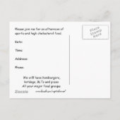 Einladung zur persönlichen Höhle (Rückseite)