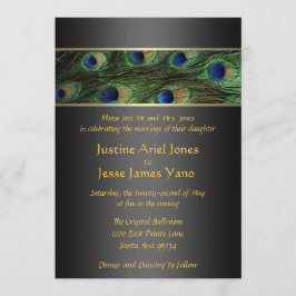 Einladung zur Pfauenhochzeit