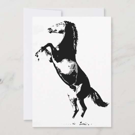 Einladung zur Pferdezucht (Vorderseite)