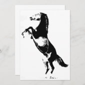 Einladung zur Pferdezucht (Vorne/Hinten)