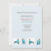 Einladung zur Physikalischen Therapie Abschluss (m (Vorderseite)