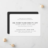 Einladung zur Physiotherapie DPT Graduation Party