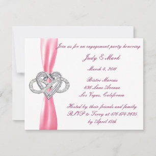 Einladung zur "Pink Infinity Heart Engagement Part