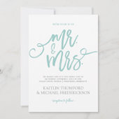 Einladung zur Pinselkalligraphie | Türkisch hell (Vorderseite)