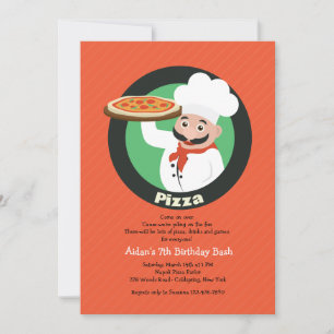 Einladung zur Pizza-Party