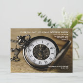 Einladung zur Pocket Watch (Stehend Vorderseite)