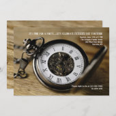 Einladung zur Pocket Watch (Vorne/Hinten)