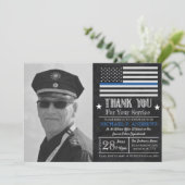 Einladung zur Polizeieinziehung (Stehend Vorderseite)