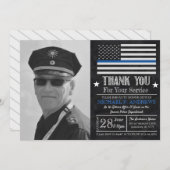 Einladung zur Polizeieinziehung (Vorne/Hinten)