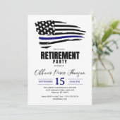 Einladung zur Polizeieinziehung (Stehend Vorderseite)