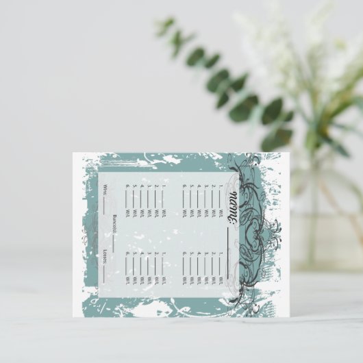 Einladung zur PostCard (Stehend Vorderseite)