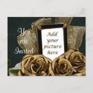 Einladung zur Postkarte zum 50. Jubiläum - anpasse