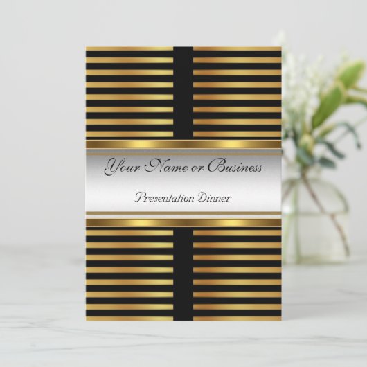 Einladung zur Präsentation (Stehend Vorderseite)