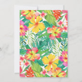 Einladung zur Probe Hawaii (Rückseite)