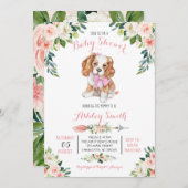 Einladung zur Puppy-Baby-Dusche, (Vorne/Hinten)