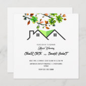 Einladung zur redaktionellen Erwärmung des Hauses, (Vorne/Hinten)