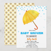 Einladung zur Regendusche (Vorne/Hinten)