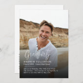 Einladung zur reibungslosen Note Graduation Party (Vorne/Hinten)