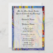 Einladung zur religiösen Hochzeit (Rückseite)