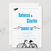 Einladung zur Retro-Fahrradverleih (Vorne/Hinten)