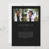 Einladung zur RN Nursing Grad Graduation Party (Rückseite)