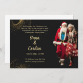 Einladung zur Rocker Holiday Card (Vorne/Hinten)