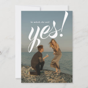 Einladung zur Romantic Beach Engagement Party