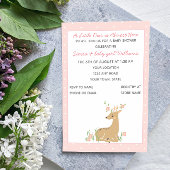 Einladung zur Rosa Hirschdusche