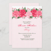 Einladung zur Rose (Vorne/Hinten)