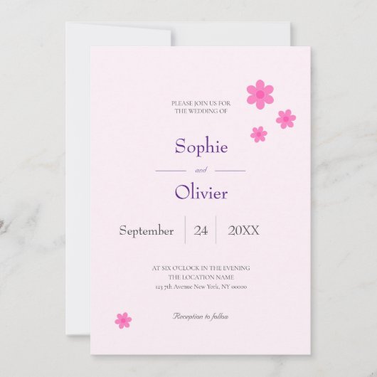 Einladung zur Rose (Vorderseite)