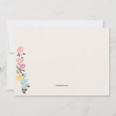 Einladung zur Rose (Rückseite)