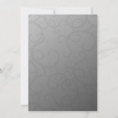 Einladung zur Rose Bridal Dusche (Rückseite)