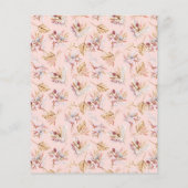 Einladung zur Rose von "Confirmation pampas floral (Rückseite)