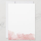 Einladung zur Roten Hochzeitskarte in Arabisch und (Rückseite)