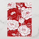 Einladung zur Roten Stille (Rückseite)