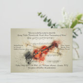 Einladung zur Roten Violine-Erwägung (Stehend Vorderseite)