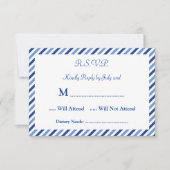 Einladung zur RSVP-Karte des Nautic Compass (Vorderseite)